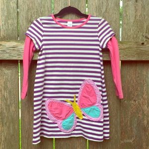 🦋💜Mini Boden Butterfly Dress💜🦋